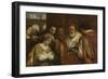 Saint Domitilla Receiving the Veil from Pope Clement I-Pietro da Cortona-Framed Giclee Print