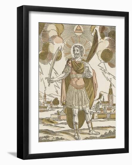 Saint Donat, martyr-null-Framed Giclee Print