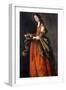 Saint Dorothea-Francisco de Zurbaran-Framed Giclee Print