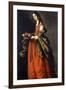 Saint Dorothea-Francisco de Zurbaran-Framed Giclee Print