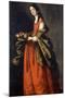 Saint Dorothea-Francisco de Zurbaran-Mounted Giclee Print