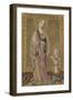 Saint Dorothy and the Infant Christ, Ca 1460-Francesco di Giorgio Martini-Framed Giclee Print