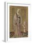 Saint Dorothy and the Infant Christ, Ca 1460-Francesco di Giorgio Martini-Framed Giclee Print