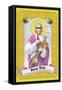 Saint Dude: Patron Saint Of Stoners-Noble Works-Framed Stretched Canvas