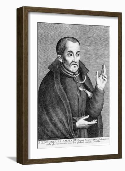 Saint Edmund Campion, from a Print Made by Jacques Neeffs-null-Framed Giclee Print