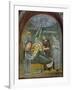 Saint Eldrad Dying Receiving the Eucharist-null-Framed Giclee Print