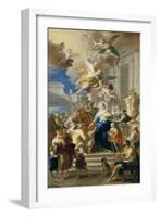 Saint Elizabeth of Hungary Giving Out Alms, 1736/37-Daniel Gran-Framed Giclee Print