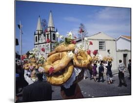 Saint Esprit Festival, Pico Madalena Island, Azores, Portugal, Atlantic Ocean-Bruno Barbier-Mounted Photographic Print