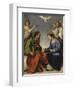 Saint Etienne and Paul Talking Crowned by Two Angels-Giovanni Baglione-Framed Giclee Print