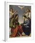 Saint Etienne and Paul Talking Crowned by Two Angels-Giovanni Baglione-Framed Giclee Print