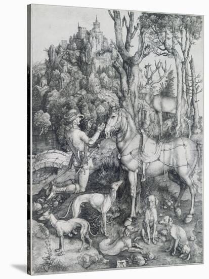 Saint Eustache-Albrecht Dürer-Stretched Canvas