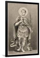 Saint Expeditus-null-Framed Art Print