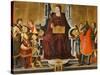 Saint Felicity and Her Children-Neri Di Bicci-Stretched Canvas
