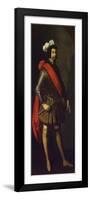 Saint Ferdinand III of Castile, Ca 1630-1634-Francisco de Zurbarán-Framed Giclee Print