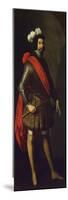 Saint Ferdinand III of Castile, Ca 1630-1634-Francisco de Zurbarán-Mounted Giclee Print