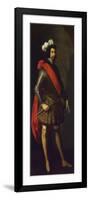 Saint Ferdinand III of Castile, Ca 1630-1634-Francisco de Zurbarán-Framed Giclee Print