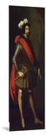 Saint Ferdinand III of Castile, Ca 1630-1634-Francisco de Zurbarán-Mounted Giclee Print