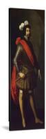 Saint Ferdinand III of Castile, Ca 1630-1634-Francisco de Zurbarán-Stretched Canvas