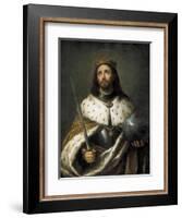 Saint Ferdinand-Bartolome Esteban Murillo-Framed Art Print