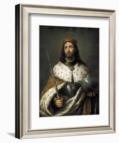 Saint Ferdinand-Bartolome Esteban Murillo-Framed Art Print