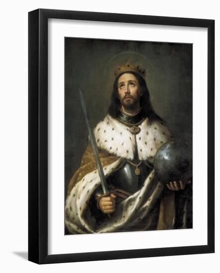 Saint Ferdinand-Bartolome Esteban Murillo-Framed Art Print