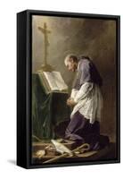 Saint Fran?s de Sales-Nicolas Brenet-Framed Stretched Canvas