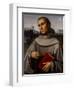 Saint Francis, 1480 Oil on Panel-Il Francia-Framed Giclee Print