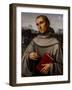 Saint Francis, 1480 Oil on Panel-Il Francia-Framed Giclee Print