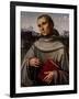 Saint Francis, 1480 Oil on Panel-Il Francia-Framed Giclee Print