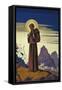 Saint Francis, 1932-Nicholas Roerich-Framed Stretched Canvas