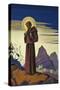 Saint Francis, 1932-Nicholas Roerich-Stretched Canvas