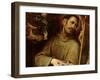 Saint Francis Adoring the Cross with the Stigmatisation of Saint Francis Beyond-Camillo Procaccini-Framed Giclee Print