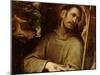 Saint Francis Adoring the Cross with the Stigmatisation of Saint Francis Beyond-Camillo Procaccini-Mounted Giclee Print