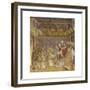 Saint Francis and Friars Receiving Franciscan Rule from Pope-Giotto-Framed Premium Giclee Print