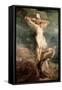 Saint Francis Before the Crucified Christ-Peter Paul Rubens-Framed Stretched Canvas