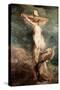 Saint Francis Before the Crucified Christ-Peter Paul Rubens-Stretched Canvas