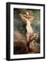 Saint Francis Before the Crucified Christ-Peter Paul Rubens-Framed Giclee Print