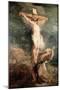 Saint Francis Before the Crucified Christ-Peter Paul Rubens-Mounted Giclee Print