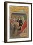 Saint Francis before the Pope-Aretino Luca Spinello-Framed Giclee Print