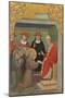 Saint Francis before the Pope-Aretino Luca Spinello-Mounted Giclee Print