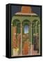 Saint Francis before the Sultan, 1437-1444-Sassetta-Framed Stretched Canvas