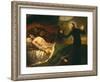 Saint Francis Borgia Tending a Dying Man-Francisco de Goya-Framed Giclee Print