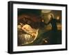 Saint Francis Borgia Tending a Dying Man-Francisco de Goya-Framed Giclee Print