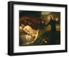 Saint Francis Borgia Tending a Dying Man-Francisco de Goya-Framed Giclee Print