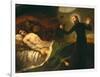 Saint Francis Borgia Tending a Dying Man-Francisco de Goya-Framed Giclee Print