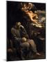 Saint Francis Consoled by the Musical Angel, 1606-07 (Oil on Copper)-Guido Reni-Mounted Giclee Print