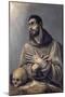 Saint Francis in Ecstasy, C. 1580-El Greco-Mounted Giclee Print