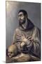 Saint Francis in Ecstasy, C. 1580-El Greco-Mounted Giclee Print