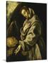 Saint Francis in Meditation-El Greco-Stretched Canvas
