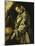 Saint Francis in Meditation-El Greco-Mounted Giclee Print